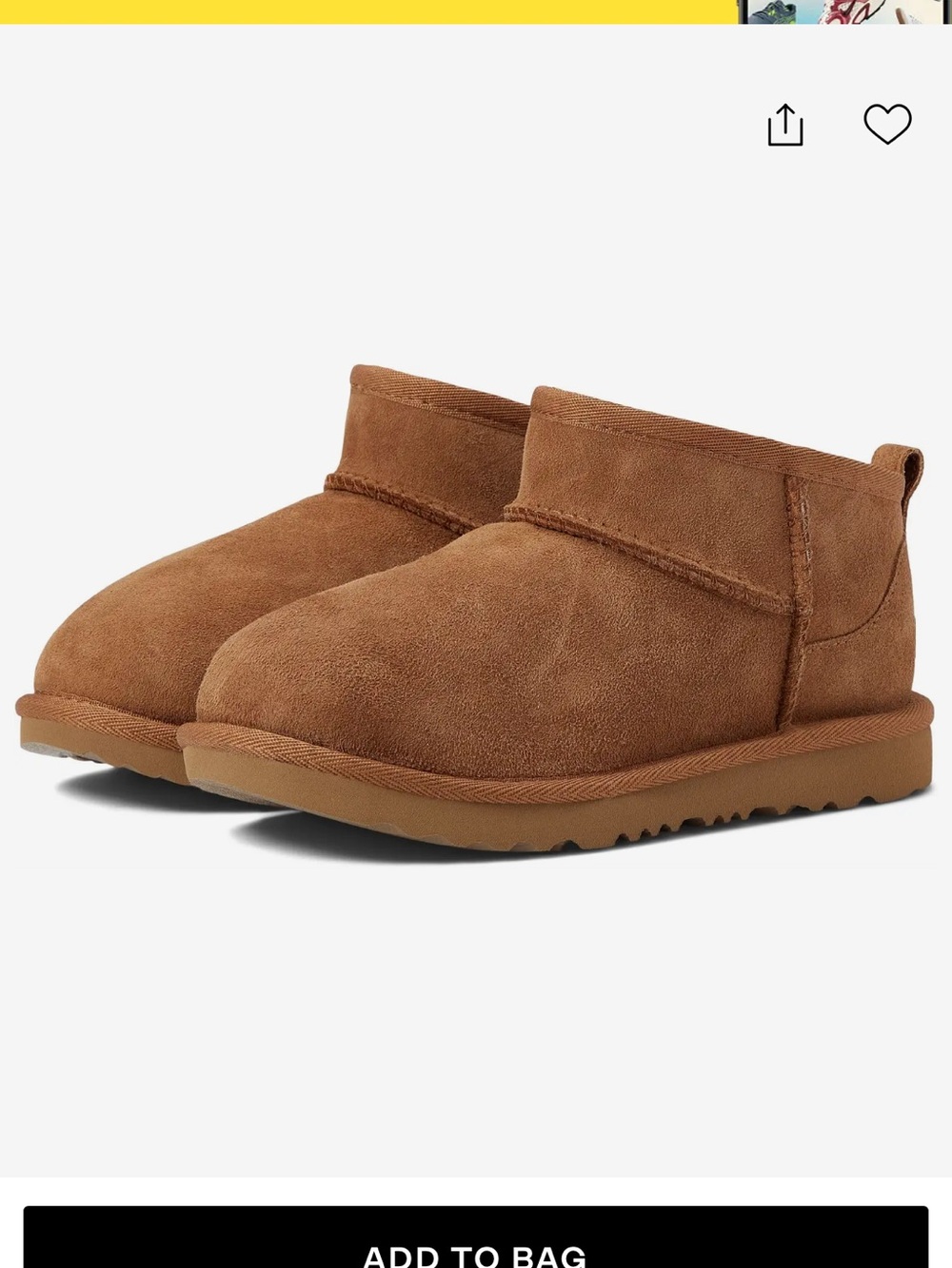 UGG Classic Ultra mini bootie